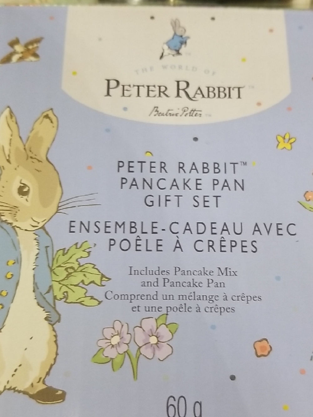 Peter Rabbit  Bunny Pan Cake Pan Gift Set - Picture 2 of 5